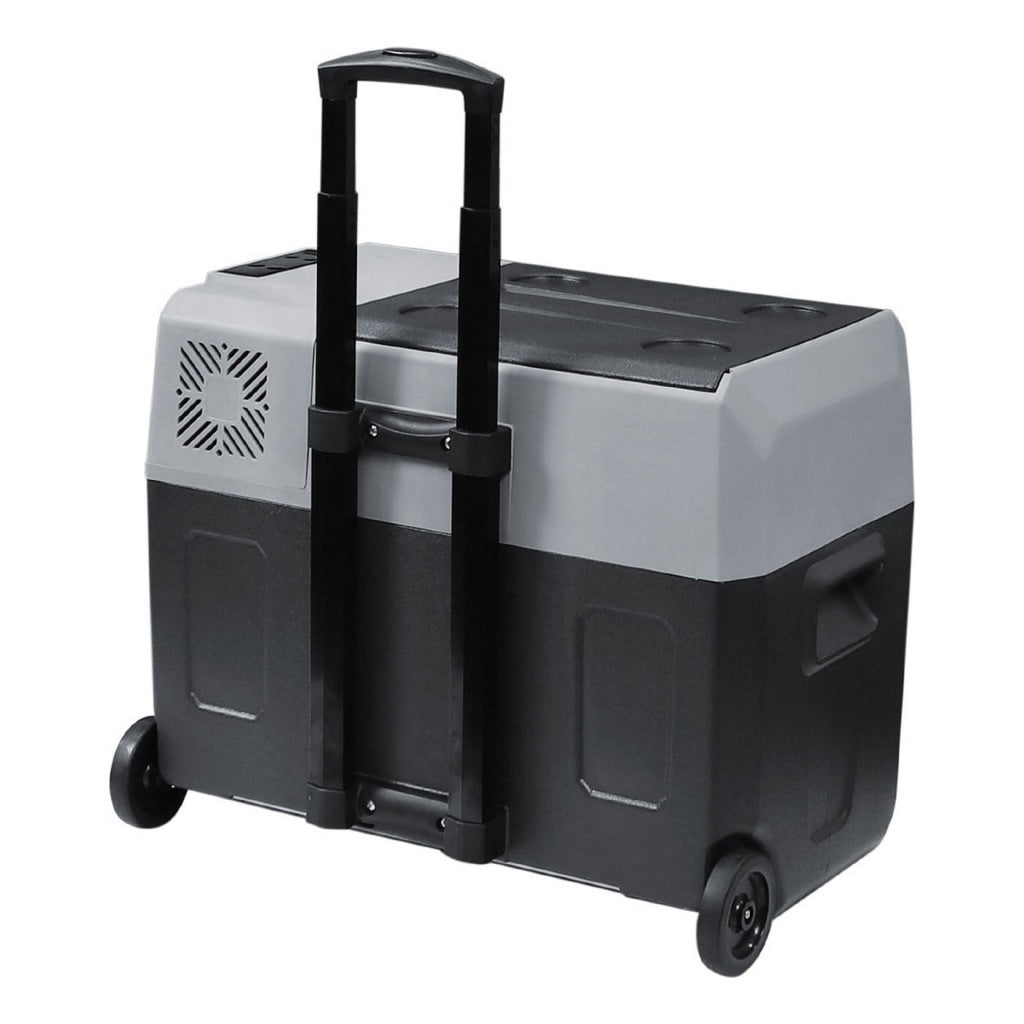 Geladeira Portátil 40 Litros Camping Caminhão C/ Rodinha Quadrivolt