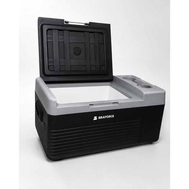 Geladeira Automotiva Portátil Braforce 15 Litros Bluetooth Freezer Camping Pesca Quadrivolt