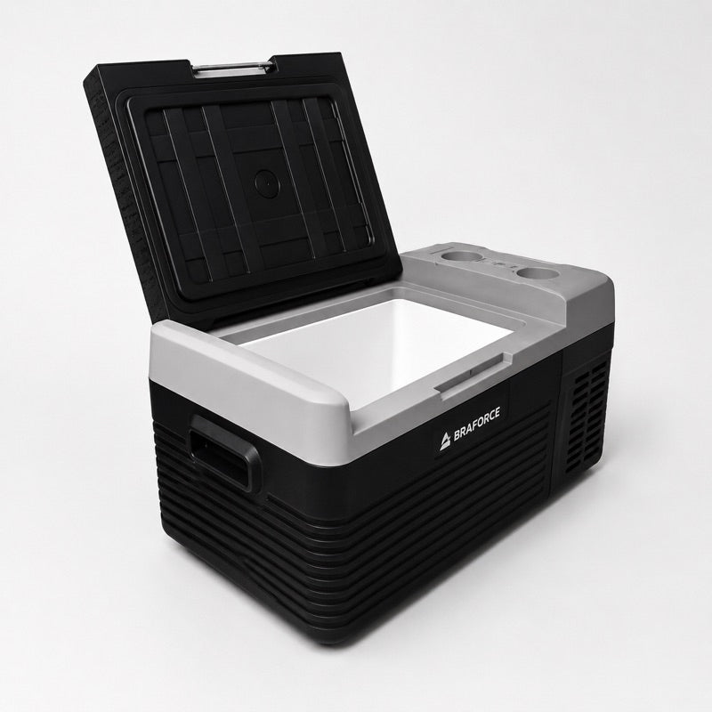 Geladeira Automotiva Portátil Braforce 15 Litros Bluetooth Freezer Camping Pesca Quadrivolt