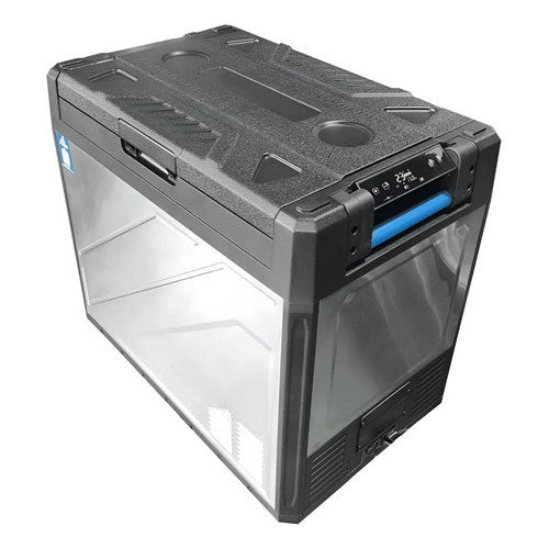 Geladeira Portátil Caminhão 75 Litros C/ Divisória Dual Zone 12v
