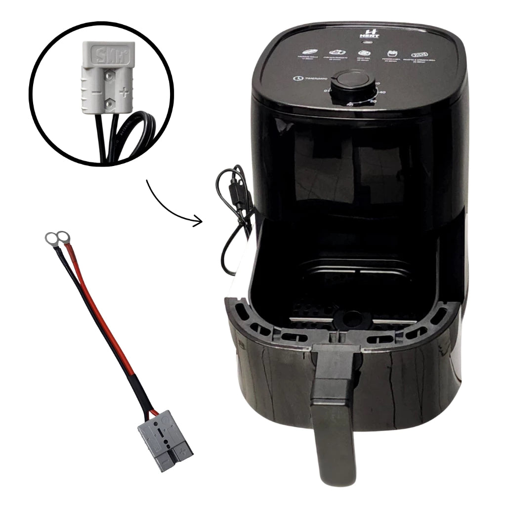 Air Fryer Automotiva 3 Litros - 12V e 24v Para Carro Caminhão Ônibus Van