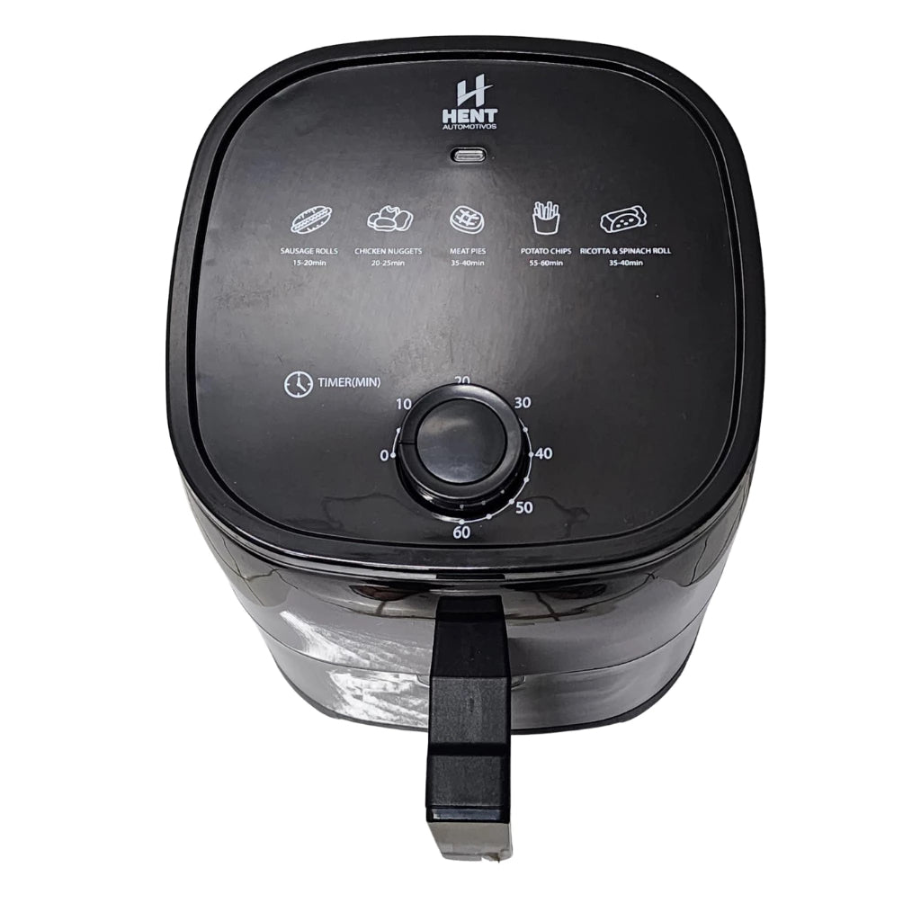 Air Fryer Automotiva 3 Litros - 12V e 24v Para Carro Caminhão Ônibus Van