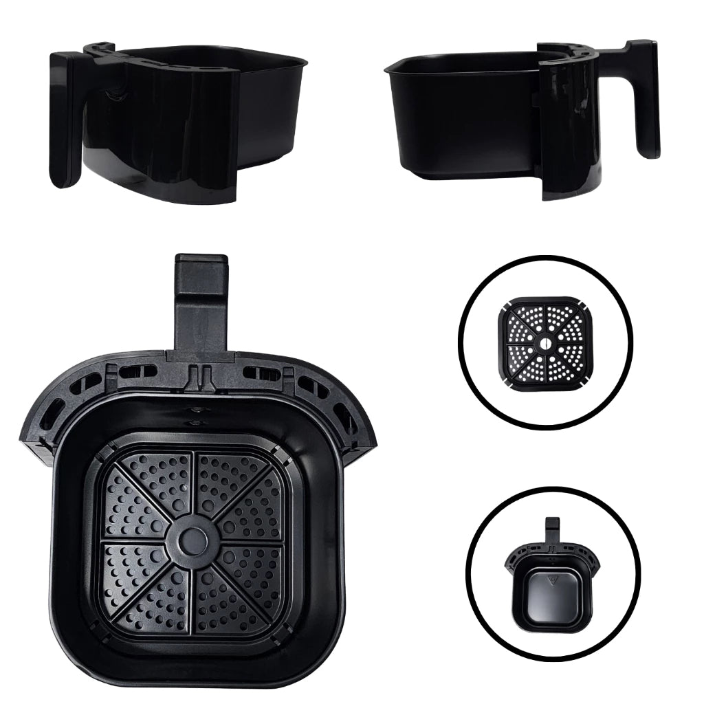Air Fryer Automotiva 3 Litros - 12V e 24v Para Carro Caminhão Ônibus Van