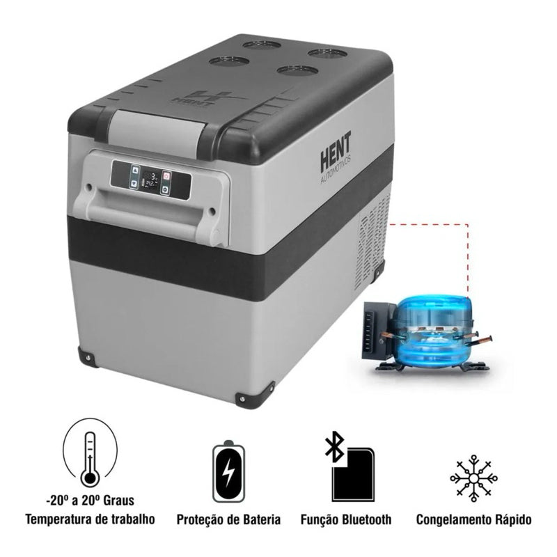 Geladeira Portátil 42 Litros Quadrivolt 12v 24v 127v 220v Quadrivolt