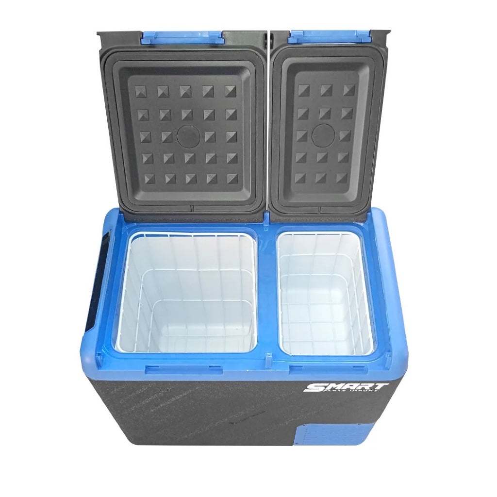 Geladeira Portátil 35 Litros Dual Zone Duas Portas - Caminhão Ônibus Van MotorHome