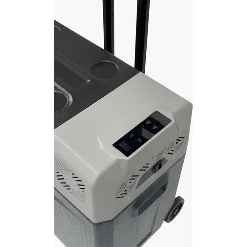 Geladeira Automotiva Portátil 50 Litros Compressor Caminhão Van Motorhome Camping Quadrivolt