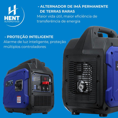 Gerador Automotivo De Energia Portátil 12v Motorhome 1100w