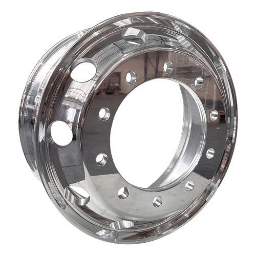 Roda De Alumínio Forjada 22,5x8,25 10 Furos Sem Câmara