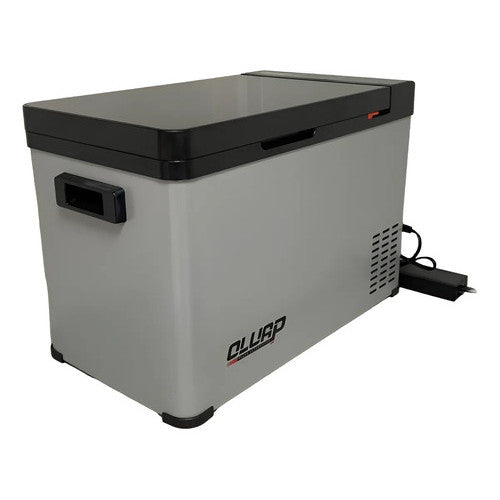 Geladeira Portátil 40l Quadrivolt Ônibus, Van, Barco Cinza