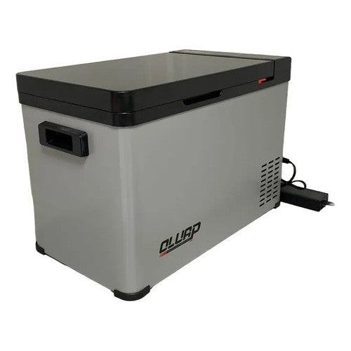 Geladeira Portátil 40l Quadrivolt Ônibus, Van, Barco Cinza