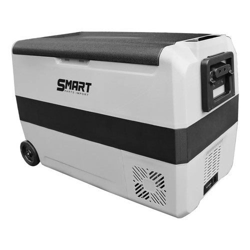 Geladeira Portátil 50l Quadrivolt Com Rodas Dual Zone 12/24v Quadrivolt