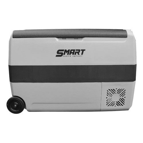Geladeira Portátil 50l Quadrivolt Com Rodas Dual Zone 12/24v Quadrivolt